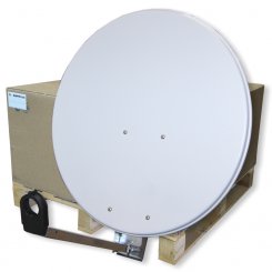 Satspiegel Gibertini 65 cm lichtgrau 10er PACK 