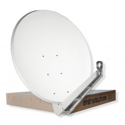 Spiegel Gibertini SE 85 cm lichtgrau 3er PACK 