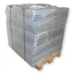 Flachdachständer für 50cm Platten - 25 Stück Bulk auf Palette 