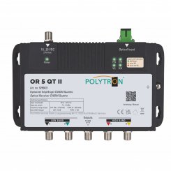 Optischer Empfänger OR 5 QT II (Quattro) SC/APC 