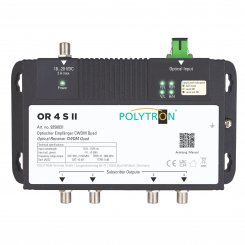 Optischer Empfänger OR 4 S II (Quad) SC/APC 
