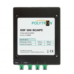 OSF 300 Optischer 3-fach Verteiler SC/APC 
