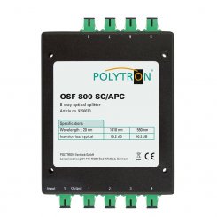 OSF 800 Optischer 8-fach Verteiler SC/APC 