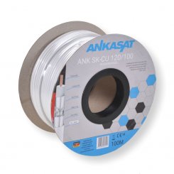 Ankaro Koaxialkabel 7mm SK-CU 120 100m Rolle 