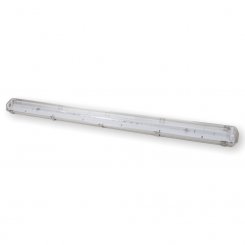 Feuchtraumwannenleuchte für 2x 1,2m LED Röhren 