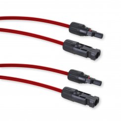 MC4 Verlängerungskabel 4mm², 2x 2m 