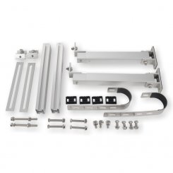 Balkonhalterung für parallele oder geneigte Montage von PV Modulen 