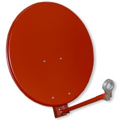 Spiegel Gibertini XP 100 cm ziegelrot 