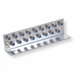 Erdungsschiene F-Technik 17-fach 