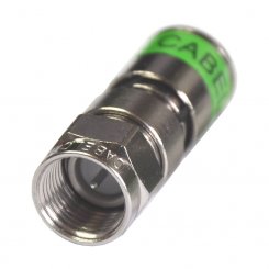 F-Stecker Kompression 4-5mm FM-MINI-TD QM 5,0 W/O O-RING VE/1St. 