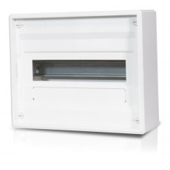 Kleinverteiler VISION Aufputz IP30 1-reihig 12+2TE 