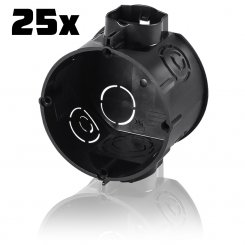 25 Stück Unterputz Gerätedosen E106M25 46mm tief 