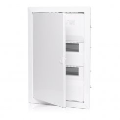 Kleinverteiler Hohlwand/Unterputz JUMBO 2-reihig 24-4TE 