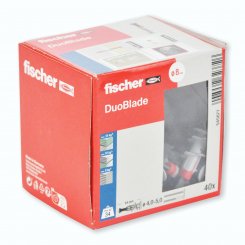 Fischer Dübel DuoBlade 4,0-5,0x44mm - 40 Stück 