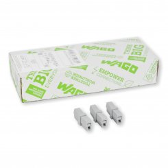 50 Stück Wago Serviceklemmen mit Drücker bis 2,5mm² (224-201) 