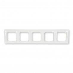 Busch-Jaeger Abdeckrahmen 5-fach, alpinweiss, 1725-914, Balance SI 