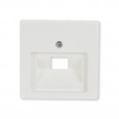 Busch-Jaeger Zentralscheibe für UAE/IAE/ISDN 1-fach, alpinweiss, 1803-914, Balance SI 