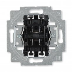 Busch-Jaeger Wippschalter-Einsatz für Serienschaltung, 2 Wippen, 2000/5 