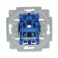 Busch-Jaeger Wipptaster-Einsatz, 2x 1-polig, 2 Schließer, 2020 US-205-101 