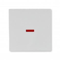 Busch-Jaeger Wippe für Schalter/Taster mit kleiner roter Kalotte, studioweiss, 1789-84, future® linear 