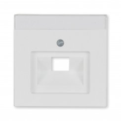 Busch-Jaeger Zentralscheibe für UAE/IAE/ISDN 1-fach, studioweiss, 1803-84, future® linear 