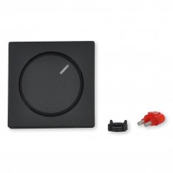 Busch-Jaeger Zentralscheibe für Drehdimmer, schwarz matt, 6540-885-102, future® linear 