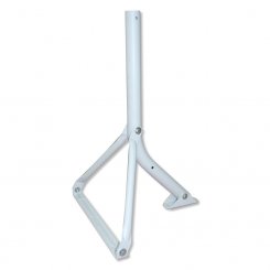 Universal Standfuß / Wandhalter lichtgrau 