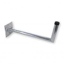 Wandhalter Stahl 690 mm mit 3 Streben 