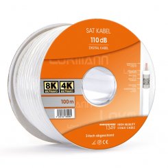 Koaxialkabel 7mm Lokmann 100m Rolle 