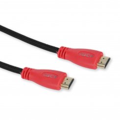 High Speed HDMI Kabel mit Ethernet und blauer LED 5m 