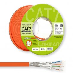 Netzwerkkabel Simplex CAT7 S/FTP AWG23 1000MHz 100m 