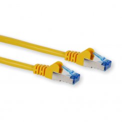 Patchkabel Cat 6A S-FTP Gelb 0,25m 