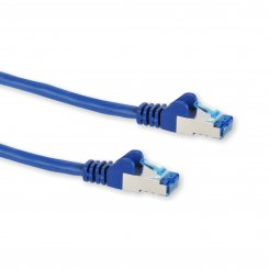 Patchkabel Cat 6A S-FTP Blau 1,00m 