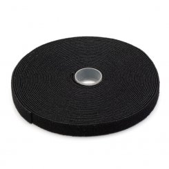 Klettband auf Rolle, Länge 10m, Breite 15mm 