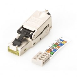 DIGITUS RJ45 Stecker, CAT 6A, geschirmt, VE/1 Stck 