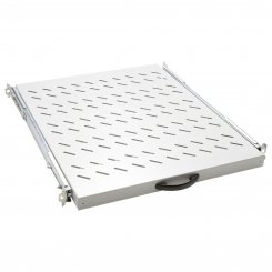 Koscom Fachboden ausziehbar mit Griff für Netzwerkschrank 56,8mm Tief schwarz - 19" (483mm) 