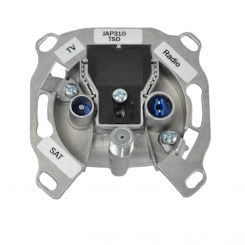 JULTEC Durchgangsdose 10dB 3-loch programmierbar 