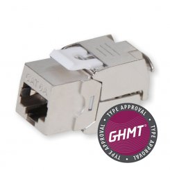 Koscom Keystone Modul CAT 6A RJ45 Buchse, VE/1 Stck - GHMT zertifiziert 