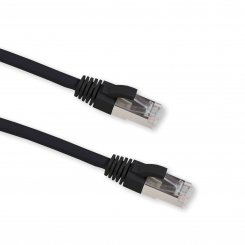 Patchkabel Cat 6A S-FTP Schwarz 7,50m 