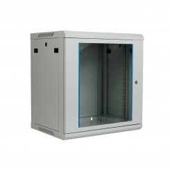 Koscom Wandschrank 12HE Wandmontage 600x450x636 (BxTxH) - 19" - montiert - grau 