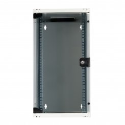 Koscom Wandschrank SOHO 12HE Wandmontage 312x300x540 (BxTxH) - 10" - montiert - grau 