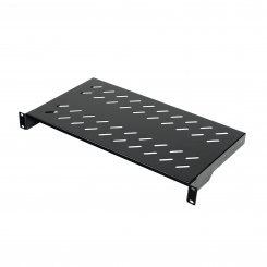 Fachboden für Netzwerkschrank 250mm Tiefe schwarz - 19" (483mm) 