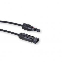 MC4 Verlängerungskabel 6mm² 1m schwarz 