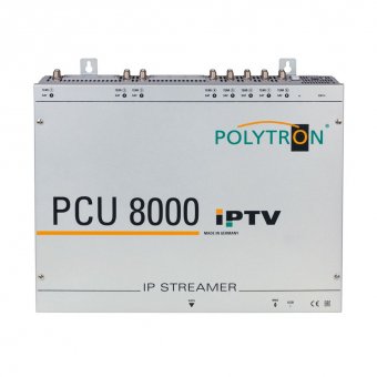 Polytron PCU 8130 - 8xDVB-S/S2/T/T2/C auf DVB-IPTV 