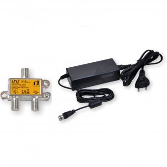Unicable Power Inserter + Netzteil 