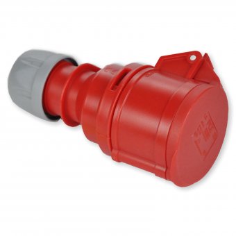 CEE-Kupplung, 5-polig, 400V, 16A, rot 