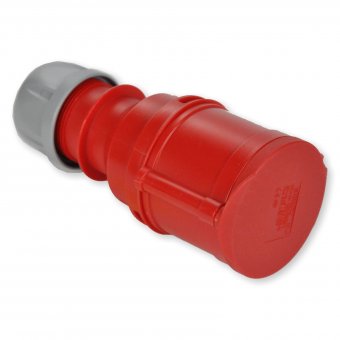 CEE-Kupplung, 5-polig, 400V, 32A, rot 