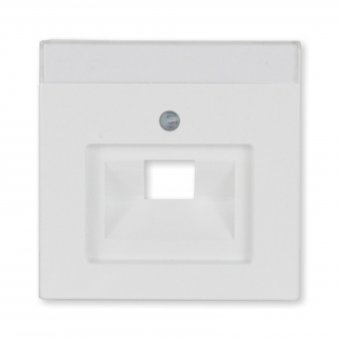 Busch-Jaeger Zentralscheibe für UAE/IAE/ISDN 1-fach, studioweiss, 1803-84, future® linear 