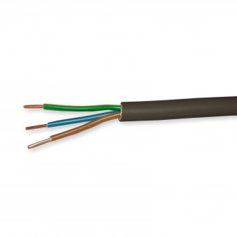Erdkabel Eca NYY-J 3 x 1,5 mm² schwarz RG100m 