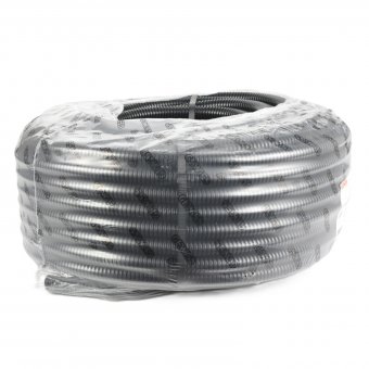 Kunststoff Wellrohr mittel schwarz 25mm, Länge 75m 